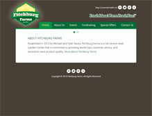 Tablet Screenshot of fitchburgfarms.com
